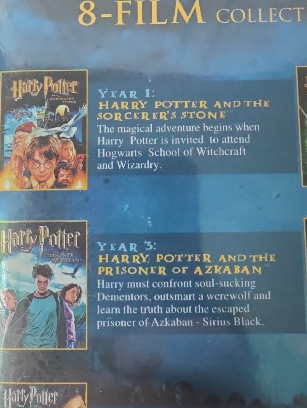 Harry Potter Complete 8-Film DVD Collection - Picture 4 of 12